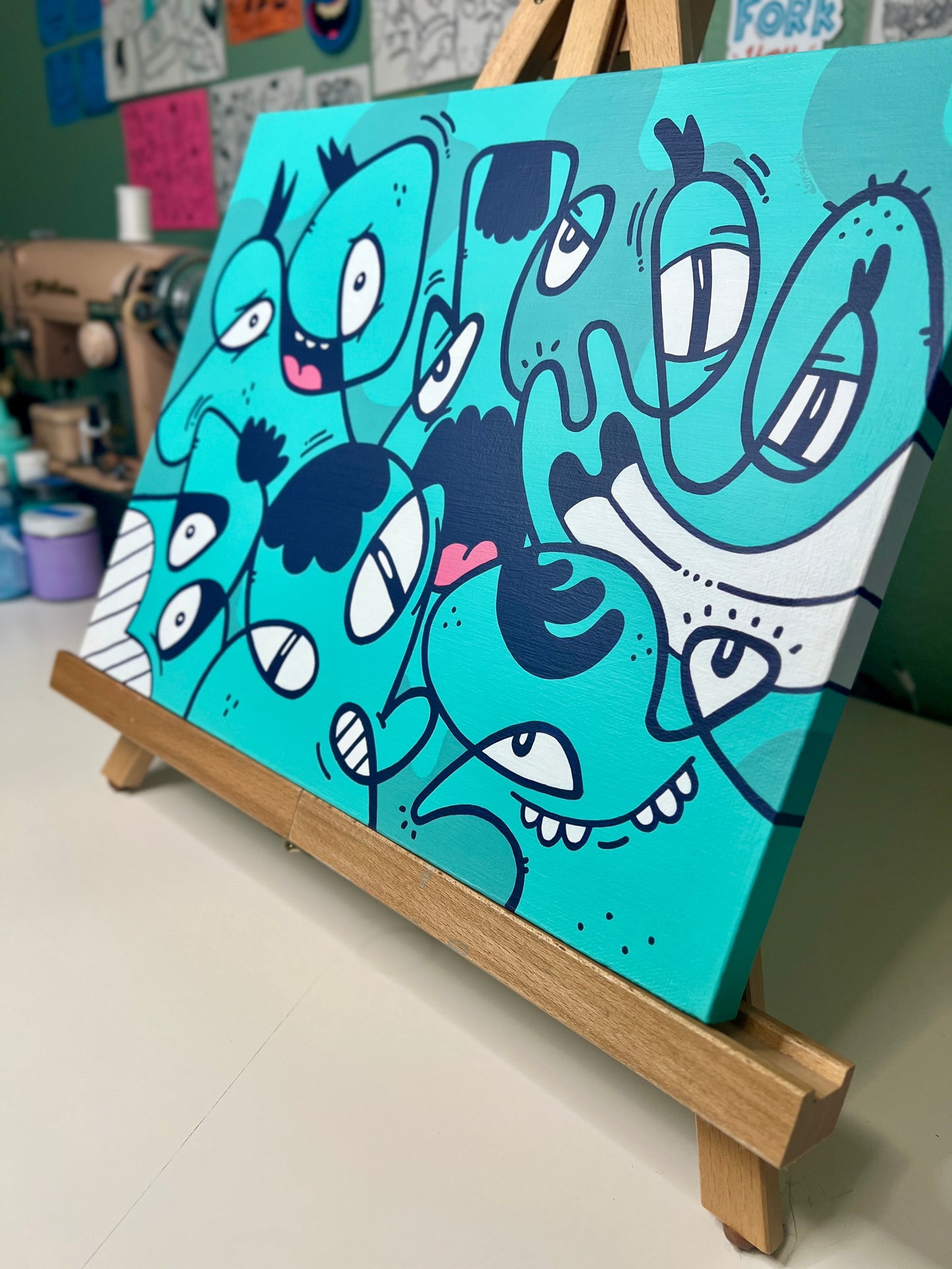 The Eyes Have It – Original Painting